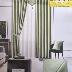 Màn vải gấm trơn